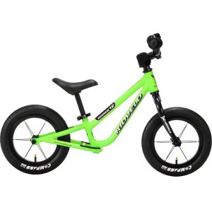 Kidvelo Rookie 12 Balance Bike - Green - Best Balance Bike Australia - Side view
