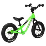 Kidvelo Rookie 12 Balance Bike - Green - Best Balance Bike Australia - rear view