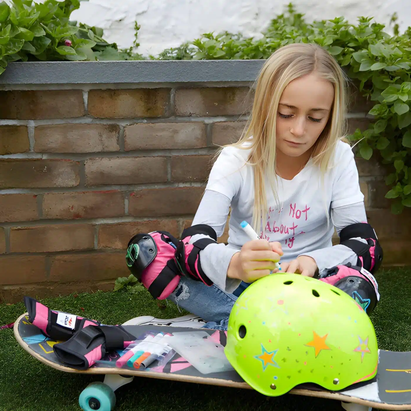 Beginner Child Participating Alongside Classmates On A Kidvelo Balance Bike