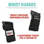 Triple-8-Wipeout-Kids-Protction-Pads-Black-Wrist-pads Triple-8-Wipeout-Kids-Protction-Pads-Black-Wrist-pads