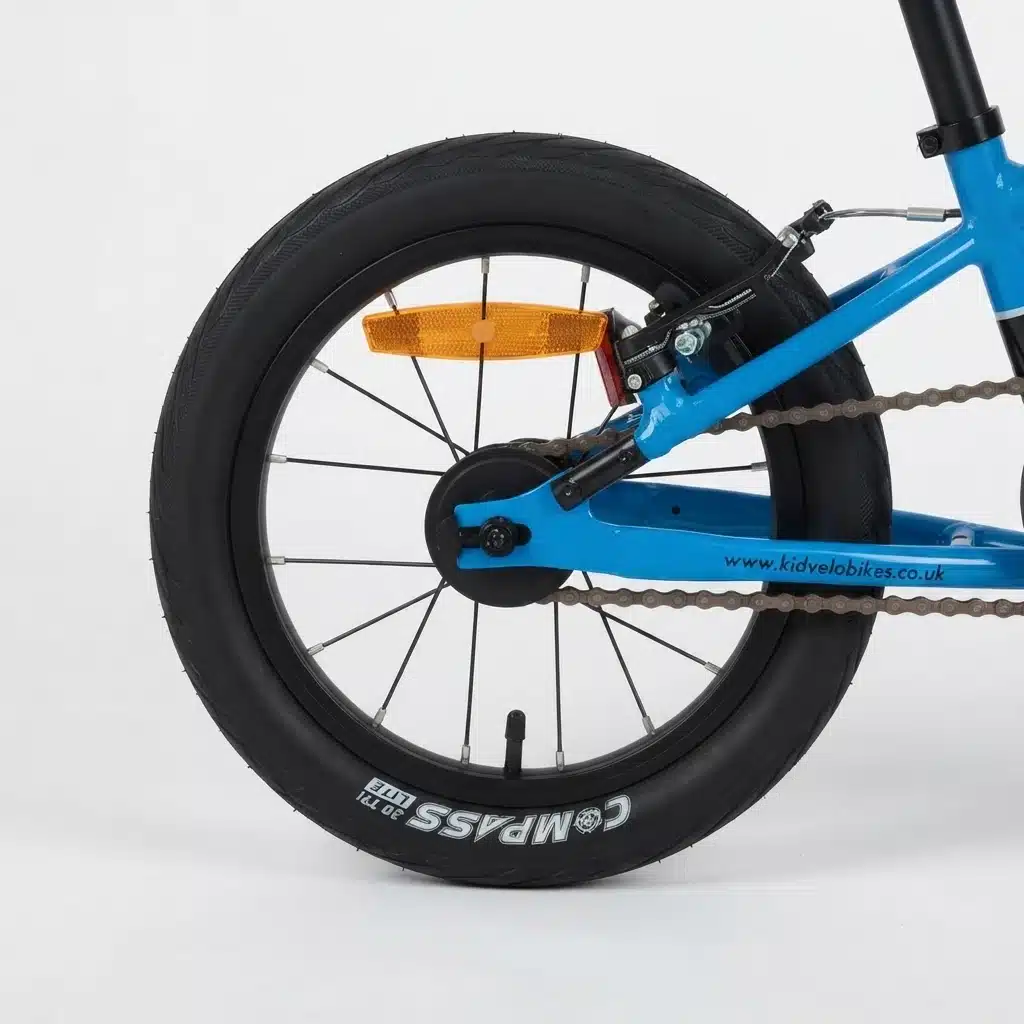 Kidvelo Rookie Free Wheel Kit - Single Rear Wheel 14 inch