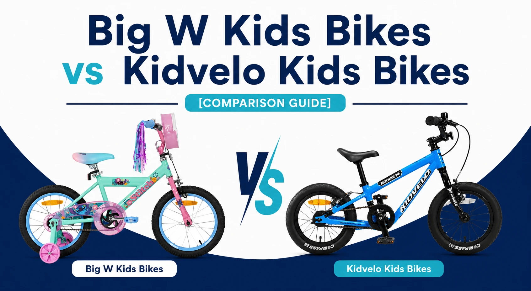 Big W Kids Bikes vs Kidvelo Kids Bikes comparison guide hero image