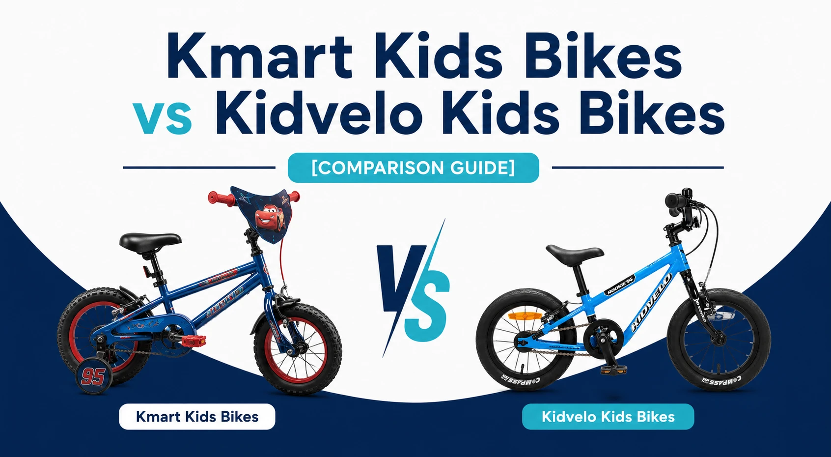 Kmart Kids Bikes vs Kidvelo Bikes Bikes Comparison Guide Hero Image