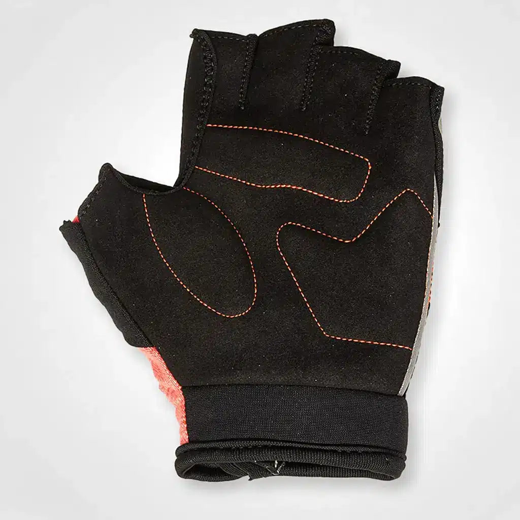 Azur Kids Bike Gloves - Short Finger – Orange rear