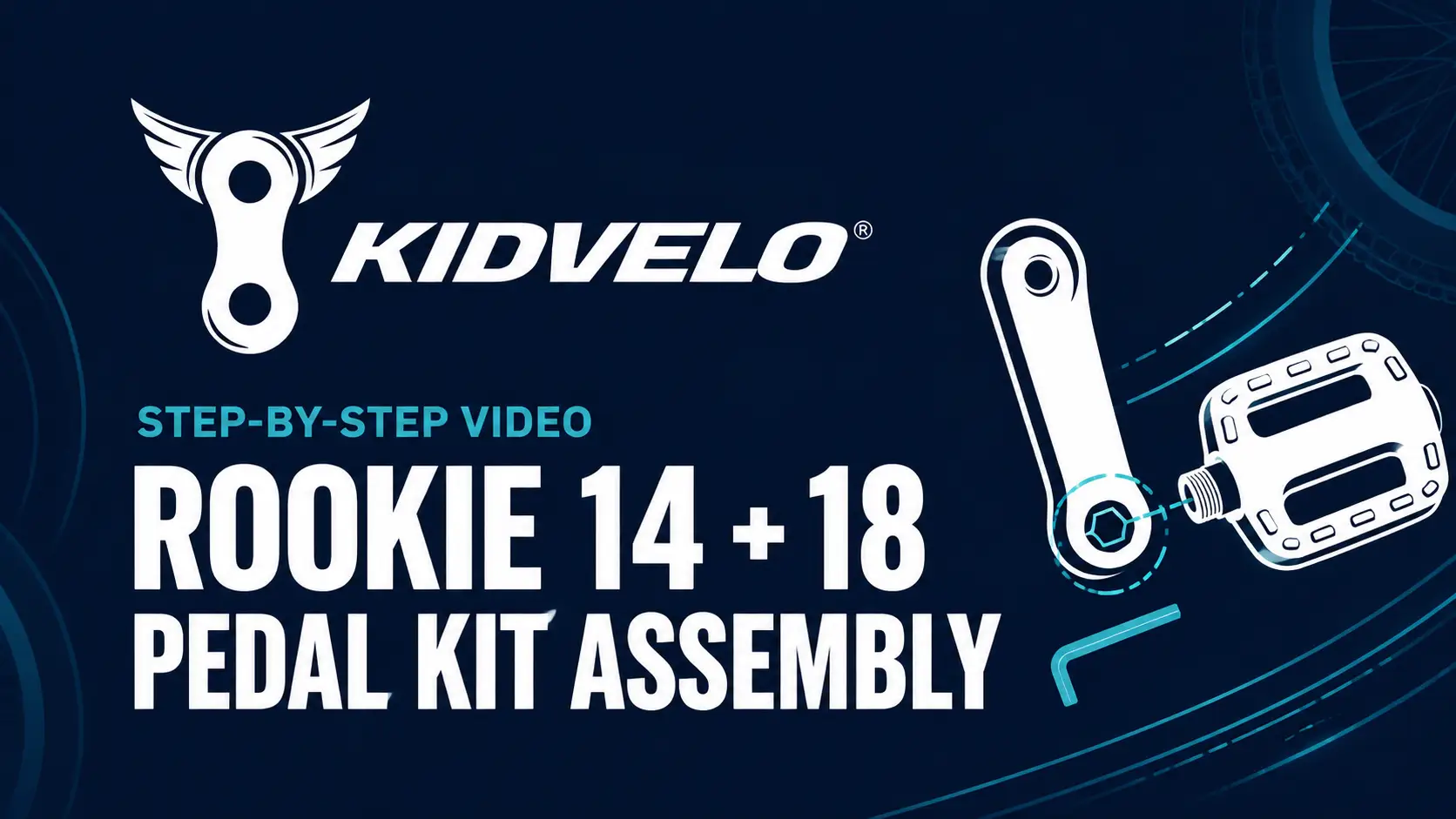 Rookie 14 Pedal Kit Assembly Video Thumbnail